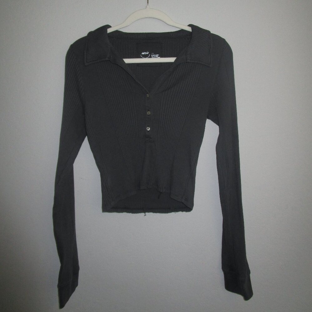 Aerie, Size large, Dark gray